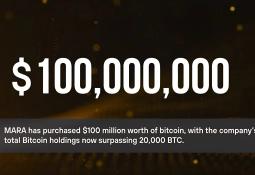 "Ông lớn" đào coin Marathon mua thêm 100 triệu đô Bitcoin